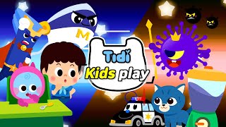 Tidi Kids Play😆 | The Best Collection of Play Compilation | Play & Learn ★ TidiKids