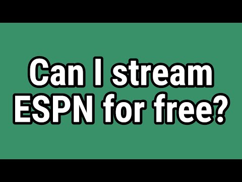 Can I stream ESPN for free?