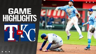 Rangers vs. Royals Game Highlights (5/5/24) | MLB Highlights