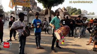 kalna Saraswati puja 2025|Tarama Dhol Tasha|Amezing Performance by kanpur Dholi Rohit \u0026 Faltu Amit