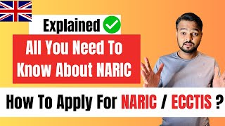 All You Need To Know About  NARIC or ECCTIS ? | Fee, Documents, Process \u0026 Common Question ?