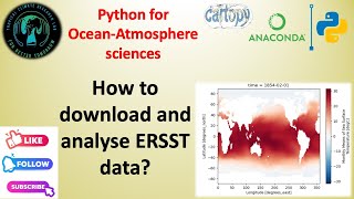 How to download and analyse sea surface temperature data using Python | Beginners Guide