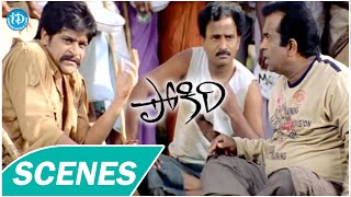 Pokiri Movie Scenes || Brahmanandam With Beggar Association President Ali  || Mahesh Babu, Ileana