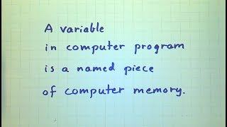 JavaScript/Node.js Programming Basics 01: What is a variable?