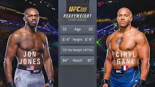 UFC 285: Jones vs. Gane Full Fight