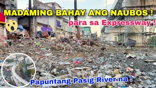 Madaming bahay ang NAUBOS para sa PNR NSCR at Nlex Slex Connector February 2025 Manila