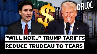 Trump Halts Mexico, Canada Tariffs Amid Market Turmoil, Trudeau Vows To Continue Trade War With US