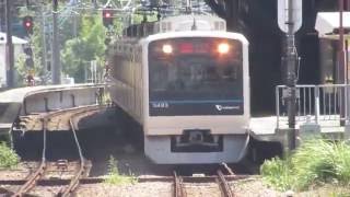 小田急小田原線 秦野駅付近②＿3000形(3493)_急行小田原行発車