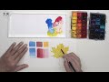 flat wash technique watercolor technique for beginners