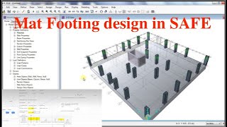 Mat Footing Foundation Design in SAFE | How to determine soil spring? | SAFE tutorial For Foundation