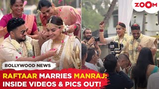 Rapper Raftaar TIES THE KNOT with Fashion Stylist Manraj Jawanda: Pics \u0026 videos go VIRAL online