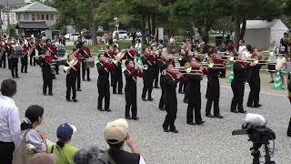 2023.09.09 Kyoto Subaru High School Brass Band Club Heian Jingu Parade \u0026 Stage Performance