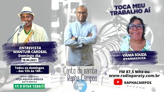 Canto do Samba com Rapha Campos - Entrevista com cantor e compositor \