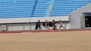 경기국제하프마라톤대회 대비 1000m 인터벌 트레이닝 5회, 2' 55\