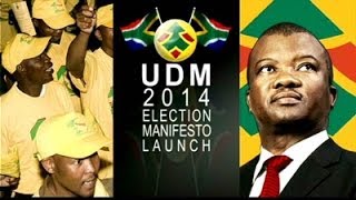 United Democratic Movement elections manifesto launch