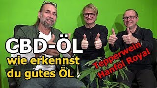 Warum das CBD Öl von Tepperwein Collection! Im Gespräch mit 2 Experten!