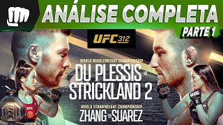 PALPITE PARA TODAS AS LUTAS UFC 312 DRICUS DU PLESSIS vs SEAN STRICKLAND - ESCOLHENDO PALPITES PT 01