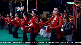 Live - PAGELARAN TAYUB SETYO LARAS & SURYO LARAS TRENGGALEK || PT. YAPA SANDY MEDIA KONDANG TAYUB