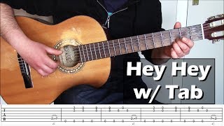 Hey Hey - Guitar Tutorial with Tab