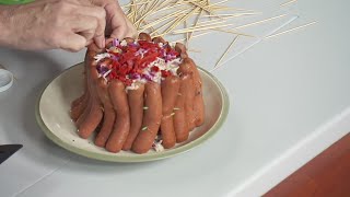 Robin shares retro recipe for Crown Roast of Frankfurters