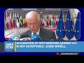 accusation of anti semitism against icc is not acceptable josep borell dawn news english