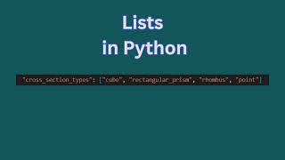 Learn about lists in Python - From course I built 2 years ago #pythonprogramming