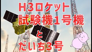 H3ロケット試験機1号機とだいち3号