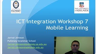 ICT Integration Workshop 7 - Mobile Learning