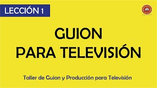 GUION PARA TELEVISIÓN