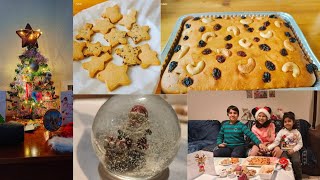 Christmas 🎄 2024...Homemade butter cookies 🍪 with whole wheat fruit and nuts cake 🥧