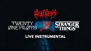 Twenty One Pilots - Heathens//Stranger Things (Live Instrumental) [Filtered]