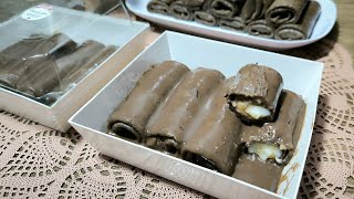 NEWEST RAMADHAN MONTH SALES IDEAS || ODARD ROLL FILLED WITH CHEESE FLA AND CHOCOLATE SAUCE