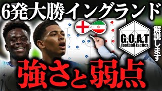 【徹底解説】イングランドvsイラン：イングランドの強さと弱点｜カタールW杯【GOAT切り抜き】