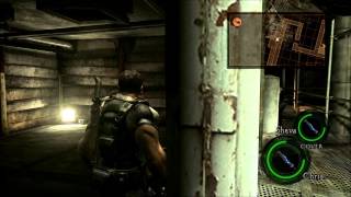 PC版バイオハザード5　5-3をスタンロッドで攻略してみたPart1　resident evil 5 pro 5-3 by stun rod Part1