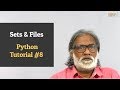 Sets & Files | Python Tutorial #8 | TalentSprint