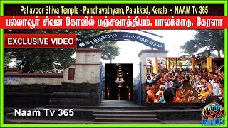 Pallavoor Shiva Temple Panchavathyam | பல்லவூர் சிவன் கோயில் #Thripallavoor #Panchavathyam #Palakkad