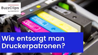 Wie entsorgt man Druckerpatronen richtig?