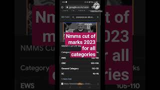 Nmms cut off marks#shortsfeed #shortsvideo #shortvideo #shorts #shortvideo