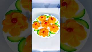 🍊🌿 Amazing Fruit Plating! This Beautiful Design Will Surprise Everyone! 🍒✨\