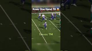 Knox One Hand TD Catch 😱 #shorts