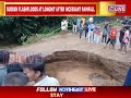 Hundreds of Vehicles Stranded Along NH-29 in Karbi Anglong Due to Flash Floods