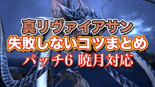 【FF14暁月】真リヴァイアサン失敗しないコツまとめ【サクッと復習予習! 討滅ルーレット パッチ6】