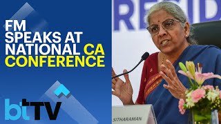 FM Nirmala Sitharaman Speaks At National CA Conference