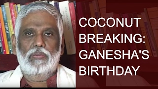 Ganesh Chaturthi: Coconut Breaking On Ganesha's Birthday