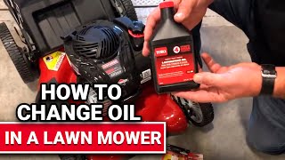 How To Change Oil In A Lawn Mower - Ace Hardware