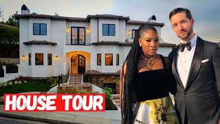 Alexis Ohanian & Serena Williams House Tour 2020 | Inside Their Beautiful Beverly Hills Home Mansion
