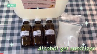 DIY Alcohol gel sanitizer ทำเจลล้างมือสูตรกรมวิทย์ฯ ใช้เองที่บ้านง่ายๆ นุ่มมือ ใส่กลิ่นได้ตามใจชอบ💧