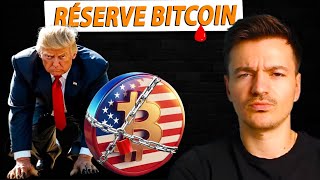 ⚡Réserve de Bitcoin : Trump fait-il marche arrière ?!