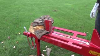 Model 4490 commercial grade log splitter with 4-way wedge