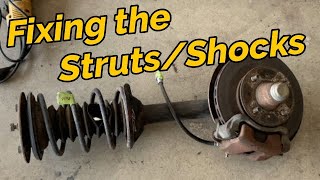 Rebuilding the Struts Replacing the Shocks | 280zx